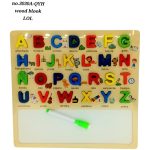 Wooden alphabet board LOL