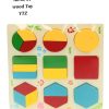 Wooden shapes board ytz