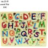 Wooden alphabet board yol