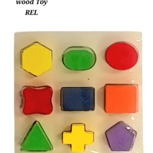 Wooden shapes board rel
