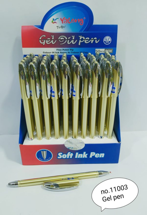 Yalong gel pen-11003 golden