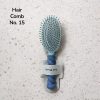 Light Blue Twisted Handle Hair Brush – Premium Detangling Hair Brush no 15